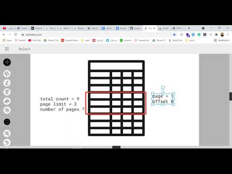 Pagination using PHP & MySQL (Arabic)