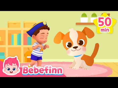 Animal Special Song Compilation for KidsㅣBebefinn Nursery Rhymes