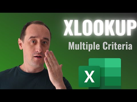 How To Use XLOOKUP With Multiple Criteria