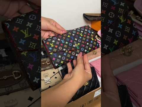 LV wallet😍 Black🌈 #minibag #fashionbags #designerbag #subscribemychannel