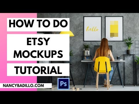 How To Do Etsy Mockups When Selling Printables on Etsy | Nancy Badillo