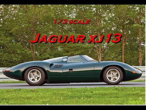 JAGUAR XJ13    THE ULTIMATE MODEL  , 1/3 scale jaguar xj13