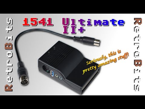1541 Ultimate II+ for Commodore 64/128 – New Features Reviewed Jan. 2021!
