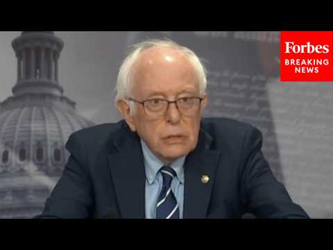 Bernie Sanders Reads Quotes From 'Tech Oligarchs' Discussing How AI Will Replace Jobs