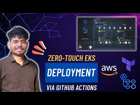 Automate AWS EKS Deployment Using Terraform and GitHub Actions | Full CI/CD Pipeline