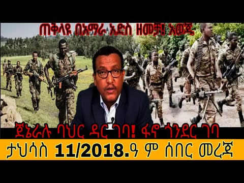 Ethiopian:ታህሳስ 11/2018.ዓ ም ሰበር መረጃ  አማራ#anchormediaፋኖ#fano #ethioforumኢትዮፎረም  2025#amhar#anchormedia