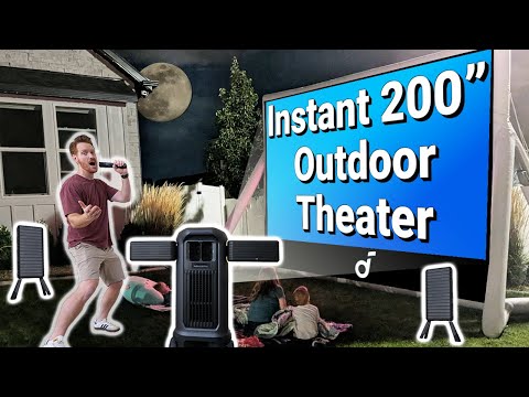 Turn Your Backyard Into a 200" Outdoor Cinema With Nebula X1 Pro