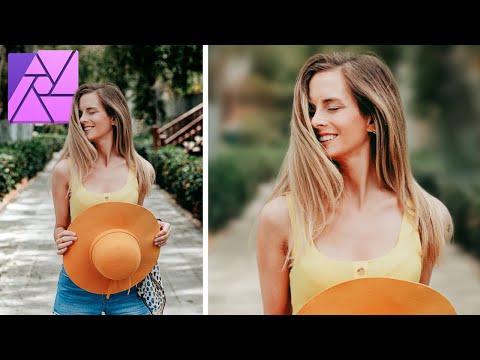 Make BEAUTIFUL Blurred Backgrounds in Affinity Photo!