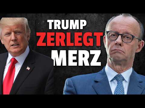 💥Skandal im Oval Office: Merz von Trump komplett GEDEMÜTIGT