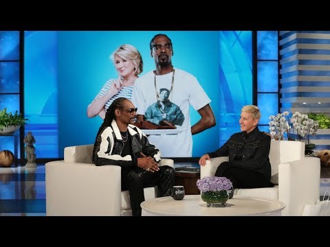 Snoop Dogg on Staying at Martha Stewart's House and Teaching Ellen a New Word