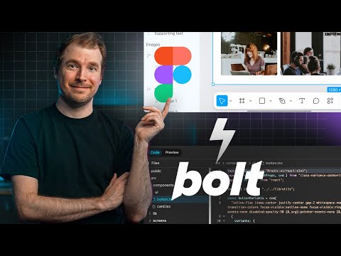 Import Figma Web Designs in 1-click using Bolt.new