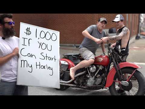 Can anyone Start my $120,000 Harley Motorcycle ?