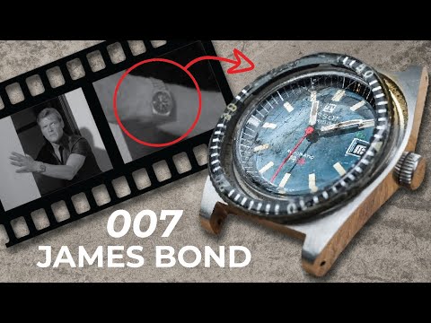 Restoration of The James Bond Watch - Polishing - Live And Let Die - Vintage Tissot - ASMR - 007