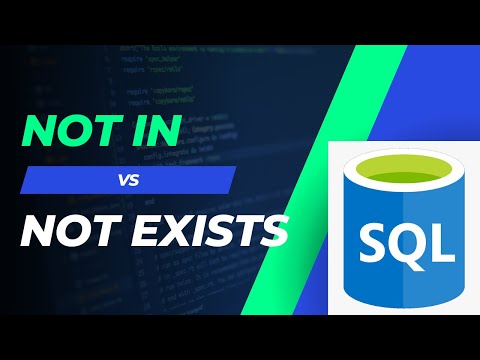 SQL | NOT IN Vs NOT EXISTS (Which one to use?)