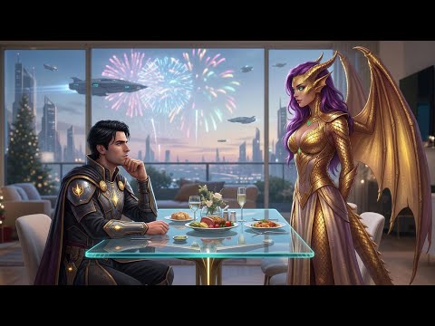 Lonely Human Spent Christmas Alone—Until His Dragon Maid Said 'Come Have Dinner In My Cave.' SCi-Fi