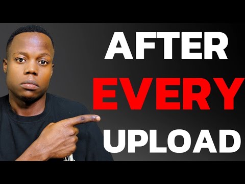 STOP Doing This After You Upload – It’s Killing Your YouTube Channel #seo