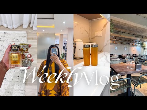 WEEKLY VLOG: AFFORDABLE LUXURY PERFUMES + JUICING + TRYING SOMETHING TOTALLY NEW + NEW HAIR..etc