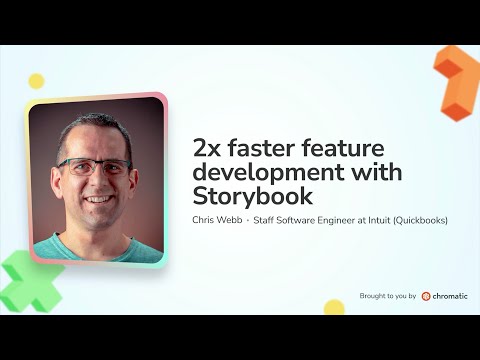 2x faster feature development with Storybook, mirage and interactions by Chris Webb | Storybook Day