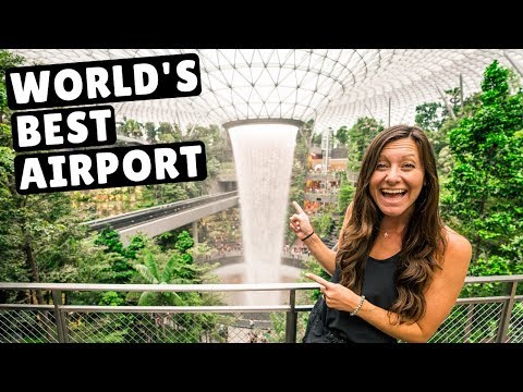 SINGAPORE'S CHANGI AIRPORT ($1.3 Billion Jewel)