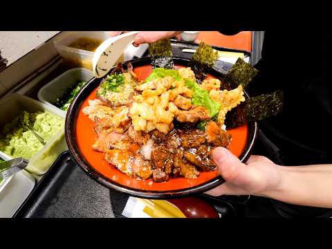 Super BIG Steak Rice Bowl: Japan's Ultimate Meat Feast!