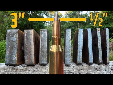 How Much Steel To Stop A 338 Lapua Sniper?