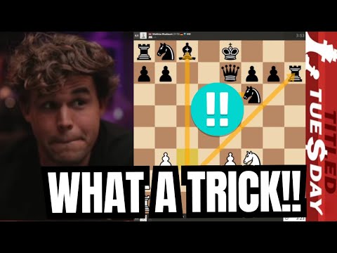 Magnus Carlsen Springs Deadly 13 Move Chess Trap
