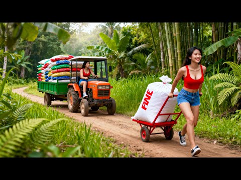 Use Trucks to Buy Many Animal Feed to Transport Sell to Villager | Dương Farm TV