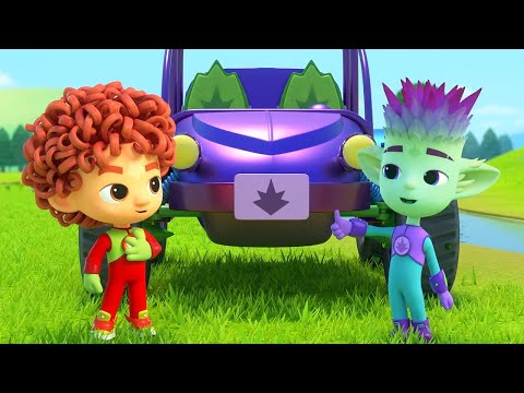 Команда Флоры - Водяная мельница (9 серия) | Развивающий мультфильм для детей