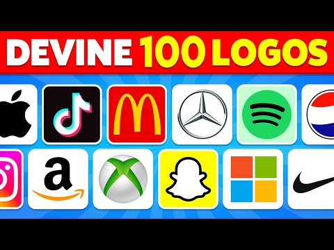 DEVINE 100 LOGOS EN 3 SECONDES | Facile, Moyen, Difficile, Impossible | Quiz Logos 2025
