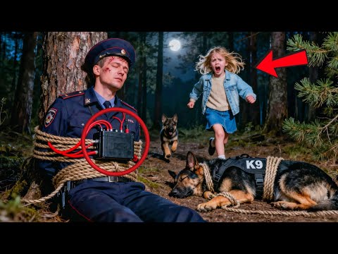 An officer and a dog with explosives, hope fades - a girl and a puppy did something that melted h...