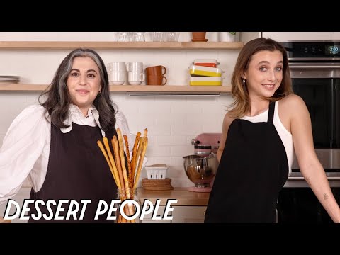 Emma Chamberlain Makes Breadsticks With Claire Saffitz | Dessert People