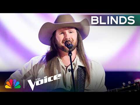 Navy Veteran’s Rich Tone SHINES on Zach Top’s “I Never Lie” | The Voice Blind Auditions | NBC