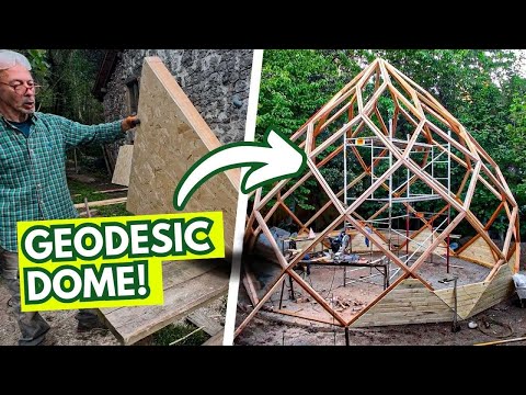 Building a Geodesic Dome in the Wilderness: Dome vs. Zome Showdown