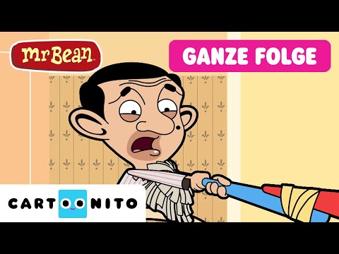 GANZE FOLGE 🛌 Mr. Bean - Ein Tag im Bett 😂 | Cartoons für Kinder | @CartoonitoDE