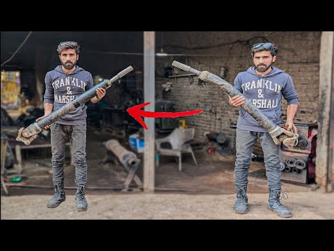 Pakistani Mechanic Emergency Field Truck Drive Shaft Fix Amazing Restoration
