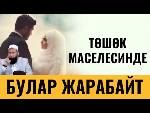 ТӨШӨК МАСЕЛЕСИНДЕ БУЛАР ЖАРАБАЙТ