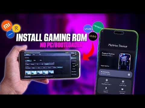 [No Root] Make Your Phone a GAMING PHONE- Install Custom Roms Without Pc/Bootloader Unlock Any Phone