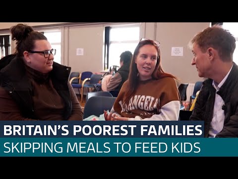 UK’s poorest households £3,000 a year worse off than Germany and France as families skip meals.