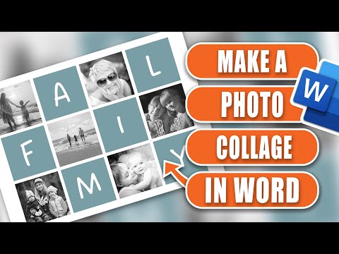 Make Stunning Photo Collages in Word — Add Text, Shapes & Style!