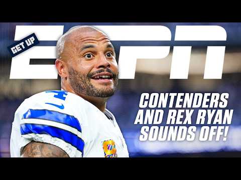 Rex Ryan ADDRESSES whether Dak Prescott is a LEGIT NFL MVP contender! | Get Up