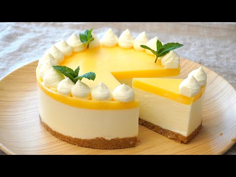 LEMON CHEESECAKE - NO BAKE | cakeshare