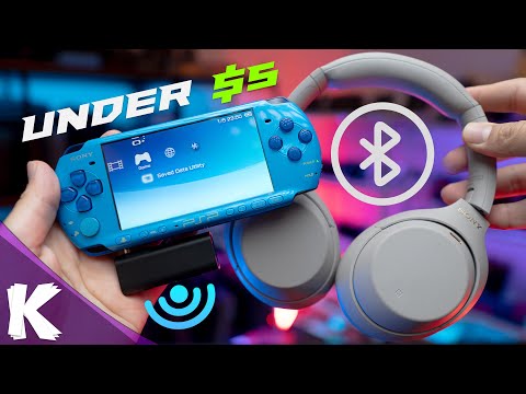 Bluetooth Audio For Your PSP For Under $5