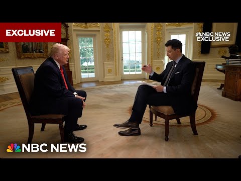 Extended interview: Tom Llamas exclusive with President Trump