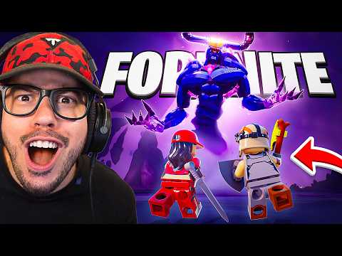 We DEFEATED the STORM KING in LEGO Fortnite Odyssey!