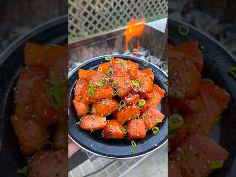 Salmon Burnt Ends with @verlasso 🐟🔥
