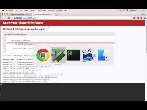Multitenancy in Rails with the Apartment gem