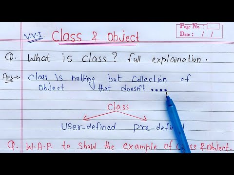 Class and Object in Java | Learn Coding