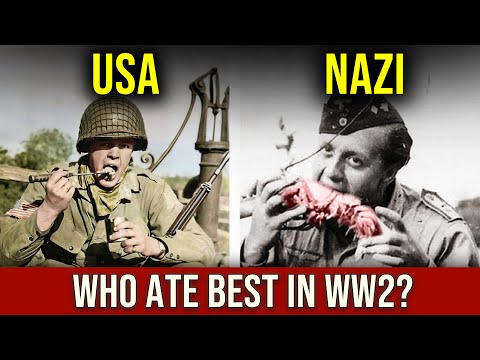 WW2 Soldier Food: Who Ate Better? USA vs Germany vs USSR