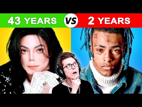 Singers with LONG careers vs SHORT careers