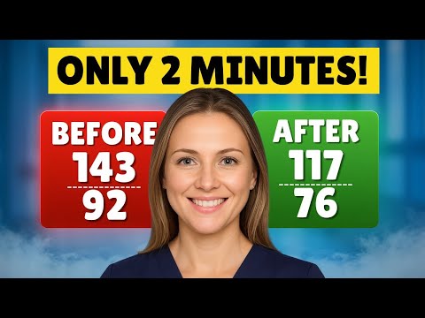 SENIORS, 3 Breathing Tricks To INSTANTLY Lower Blood Pressure